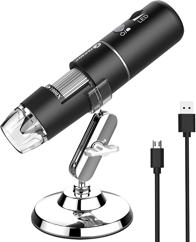 T TAKMLY Wireless Handheld Microscope