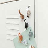 Astounding Kikkerland Cat Butt Magnets with an Amazing set of 6 Pieces