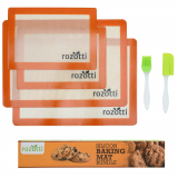 Silicone Baking Mat Bundle 2 Half & 2 Quarter Sheets