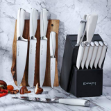 15- Piece Knife Set with Block by Emojoy