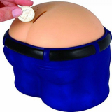 Funny Fanny Bank with Funny Noise on Coin Deposit