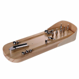 Mini Wooden Bowling Game, Cherish every moment and Bring sparking energy!