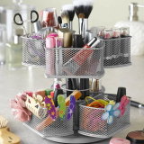 Keep Your Cosmetics At Bay With This Cosmetic Organizing Carousel