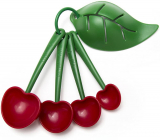 Measuring Spoons and Egg Separator in Shape of Cherries
