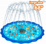 Splash Play Mat for Outdoor Fun in Summer