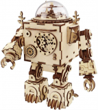 DIY Robot Music Box Makes For An Amazing Puzzle Piece