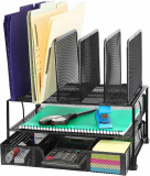 Mesh Desk Organizer to Neatly Organize Your Stuff