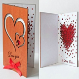 The Wooden Greeting Card Is A Heart-warming Gift For Your Loved One
