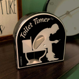 Toilet Timer: Don’t Waster Your Precious Time.