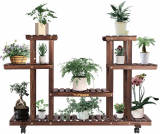 Display Raised Garden Bed with Self Watering Planter Box