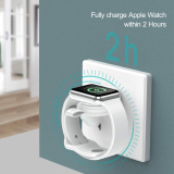 Portable iWatch Charger with Magnetic and Wireless Function