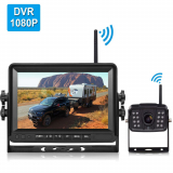 Backup Camera with Split Screen Option for Vehicles