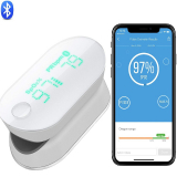 Wireless Oximeter with Fingertip Pulse for iPhone & Android