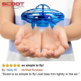 Hand Operated Mini Drone Helicopter for Kids & Adults