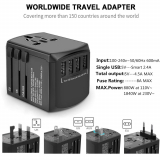 International Power Adapter with 4 USB Ports, Your Perfect Travel Companion
